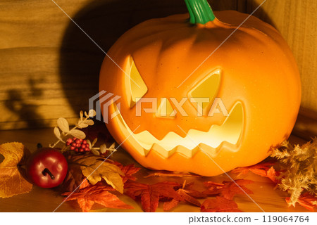 發光的南瓜燈 119064764