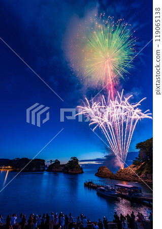 [靜岡縣]堂島夕陽煙火 119065138