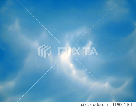 奇怪的天空：日本罕見的哺乳動物雲 119065161