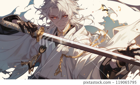 戰鬥中的武士 119065795