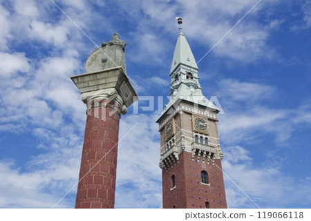 Scenery in front of Kurashiki Station Okayama Tourism Inbound 119066118