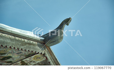 Russian Traditional wooden konek Russian Traditional wooden konek 119067770
