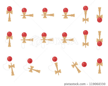 劍玉技法插畫素材集 119068330