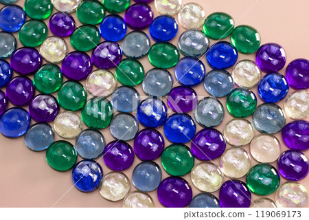 Colorful glass drops background, beautiful abstract texture with place for text Colorful glass drops background, beautiful abstract texture with place for text 119069173