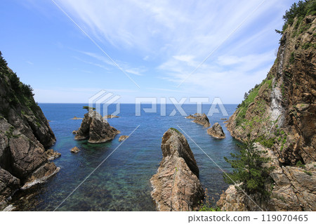 鳥取縣石見町仙岩松島週邊風景 119070465