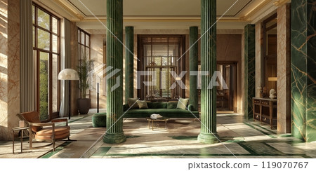 Palace interior background columns hall Palace interior background columns hall 119070767