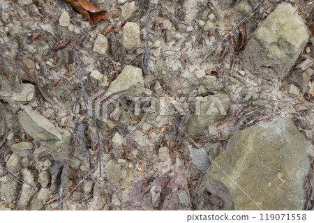 Stone and sand background in the mountains Stone and sand background in the mountains 119071558