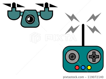 A drone that can be wirelessly operated to take pictures and conduct surveys using a high-performance camera A drone that can be wirelessly operated to take pictures and conduct surveys using a high-performance camera 119072140