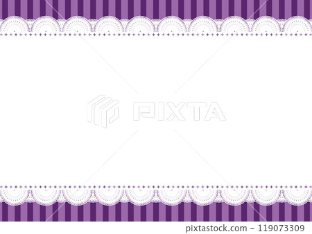 Horizontal frame x stripes (purple) Horizontal frame x stripes (purple) 119073309