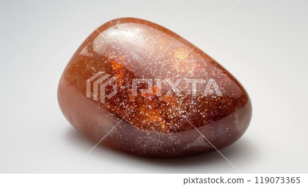 Polished Sunstone Gemstone with Sparkling Inclusions for Jewelry Design and Crafting Projects Polished Sunstone Gemstone with Sparkling Inclusions for Jewelry Design and Crafting Projects 119073365