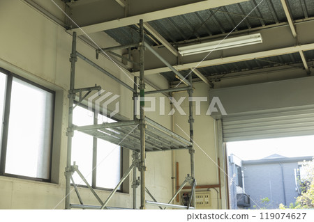 腳手架施工現場 119074627