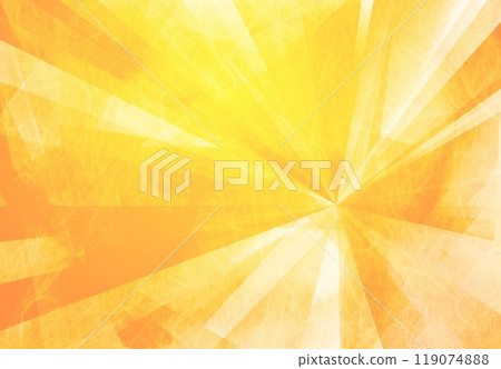 Orange washi paper with geometric patterns 119074888