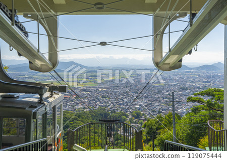 View from Yawatayama Ropeway Yawata Castle Ruins Station 119075444