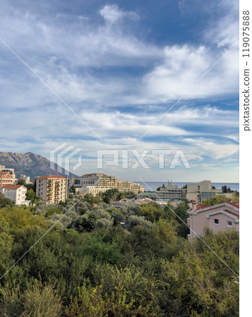 Becici, Montenegro, View of the city 119075888