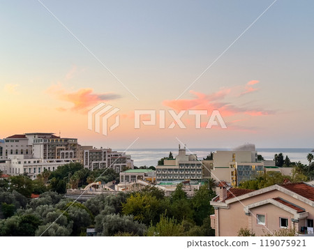 Becici, Montenegro, View of the city 119075921