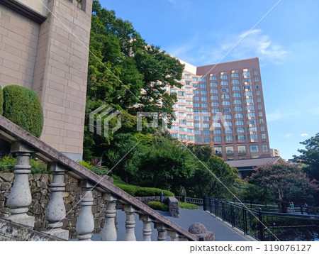 東京椿山莊酒店花園內的建築物 119076127
