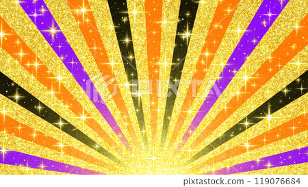Halloween Sparkling Concentration Lines 16:9 Halloween Sparkling Concentration Lines 16:9 119076684