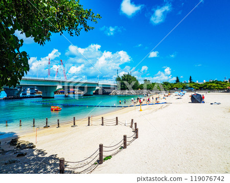 海灘上的海浪 海灘上的海浪 119076742