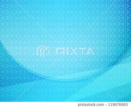 Blue nail-pulling background image Japanese pattern background illustration for New Year's cards Blue nail-pulling background image Japanese pattern background illustration for New Year's cards 119076903