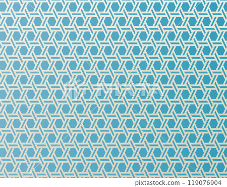 Blue basket pattern background image Japanese pattern background illustration for New Year's cards 119076904