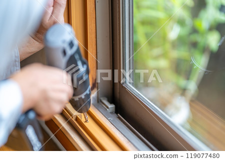 Inner window, double glazed window, insulation, inner sash, installation work Inner window, double glazed window, insulation, inner sash, installation work 119077480