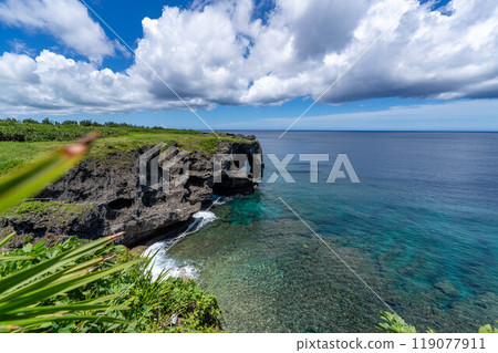 日本, 沖繩, 海古里大橋, 美麗海水族館, 殘波岬, 萬座岬, 城市景觀, 城市景觀, 美國村, 那霸 119077911