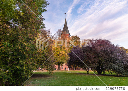 Konigsberg Cathedral on Kanta or Kneiphof Island. Kaliningrad. Russia 119078758