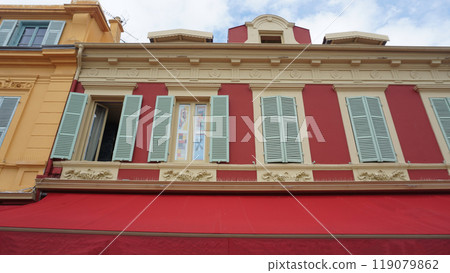 Beautiful architecture of Nice, south of France Beautiful architecture of Nice, south of France 119079862