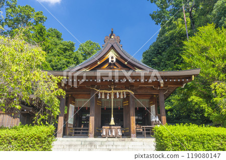 Asukaimasu Shrine - Worship hall and main hall 119080147
