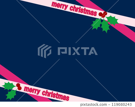 Merry Christmas Merry Christmas Frame Holly Merry Christmas Merry Christmas Frame Holly 119080243
