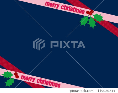 Merry Christmas Merry Christmas Frame Holly Merry Christmas Merry Christmas Frame Holly 119080244