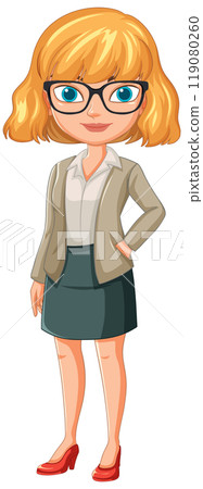 Professional Woman in Business Attire Professional Woman in Business Attire 119080260