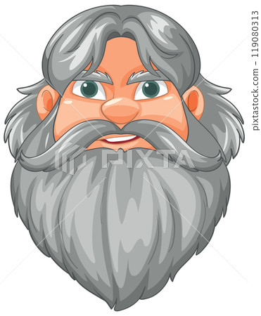 Warrior with Grey Beard Warrior with Grey Beard 119080313