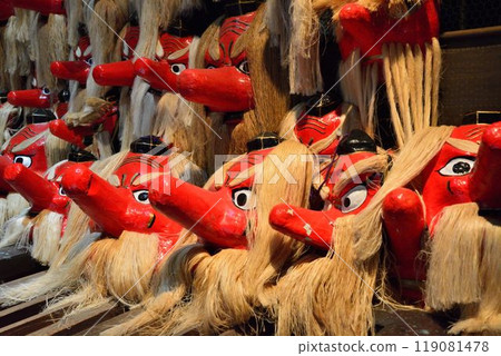 The best Tengu mask in Japan at Mirokuji Temple, Mt. Kasho, Numata, Gunma Prefecture 119081478