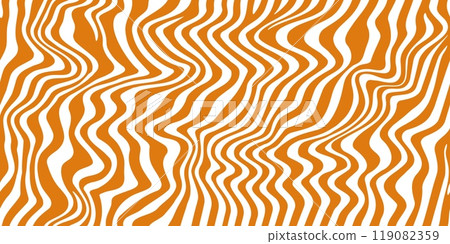 Wavy caramel pattern or swirl peanut background of zebra wave lines, abstract vector. Caramel wavy flow pattern background with geometric wavy lines of peanut butter or toffee sweet syrup Wavy caramel pattern or swirl peanut background of zebra wave lines, abstract vector. Caramel wavy flow pattern background with geometric wavy lines of peanut butter or toffee sweet syrup 119082359