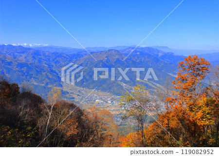 Mount Ogami in November - Nature of Shinshu Mount Ogami in November - Nature of Shinshu 119082952