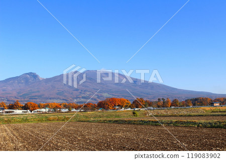 11月的淺間山 信州的山脈 信州的自然 119083902