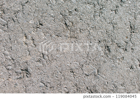 seamless asphalt texture. asphalt texture close-up. road surface.  119084045