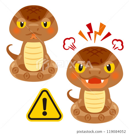 險惡的棕色蛇角色 險惡的棕色蛇角色 119084052