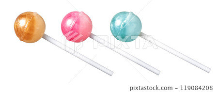 colorful lollipops 119084208