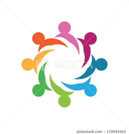 team group people team community logo team group people team community logo 119084362