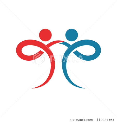 team group people team community logo team group people team community logo 119084363