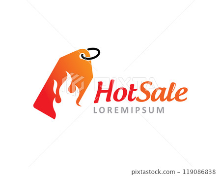 Hot Sale logo symbol or icon template Hot Sale logo symbol or icon template 119086838