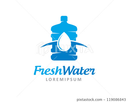Fresh Water logo symbol or icon template Fresh Water logo symbol or icon template 119086843
