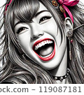Smile woman 119087181