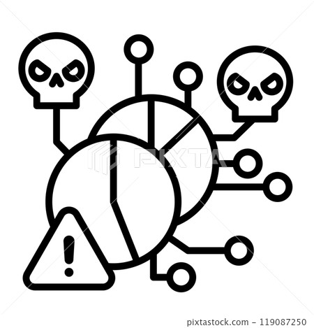 提醒您資料竄改的圖示。 提醒您資料竄改的圖示。 119087250