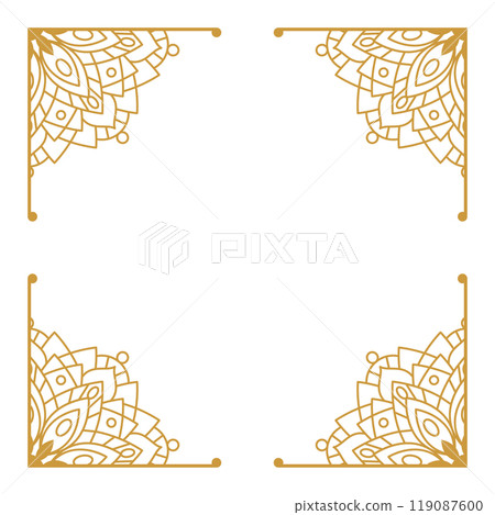 Mandala Design Element Collection Set 119087600