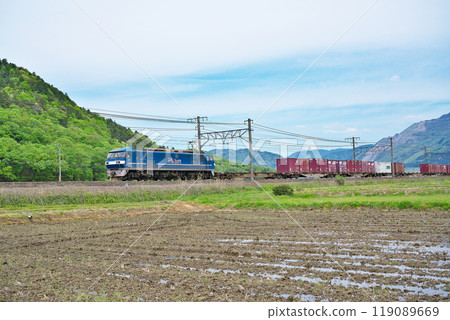 【東海道幹線JR貨運EF210電力機車】拍照地點：滋賀縣米原市清瀧 119089669