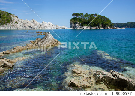 Jodogahama的岩石景觀 119090577