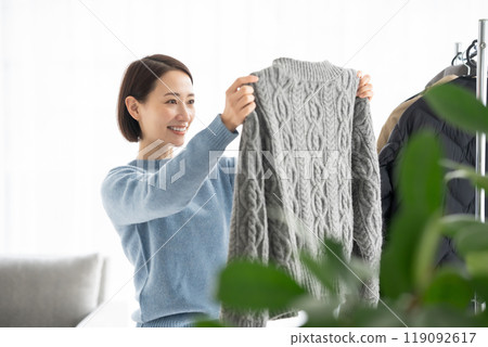 Change of clothes, winter clothes Change of clothes, winter clothes 119092617